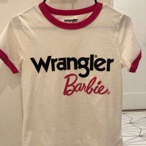 Wrangler Barbie Ringer Tee